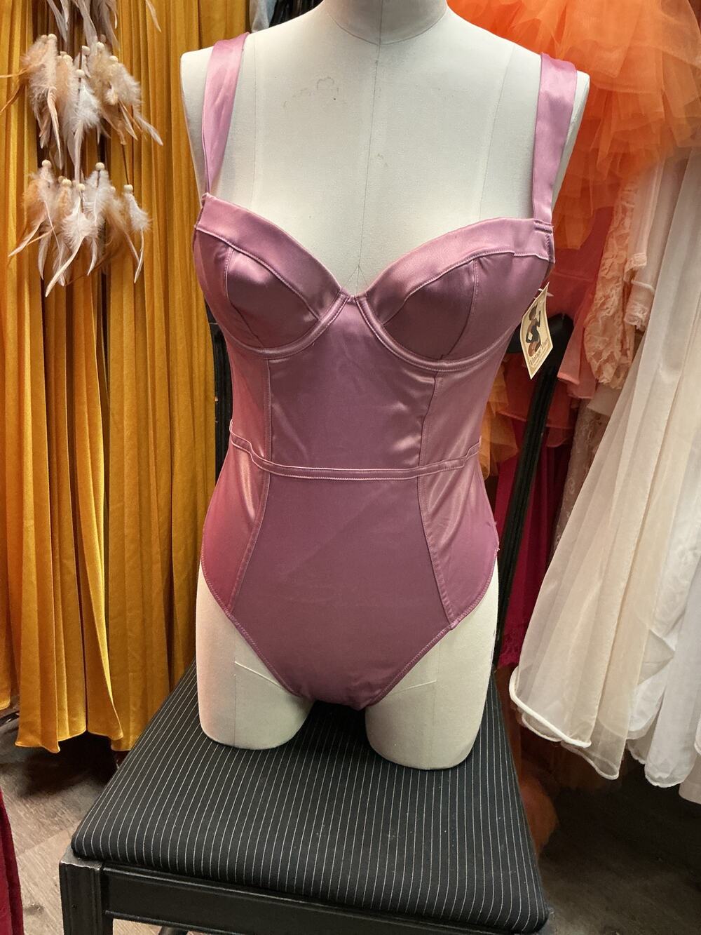 VICTORIA'S SECRET PINK WIRE CUP TEDDY
